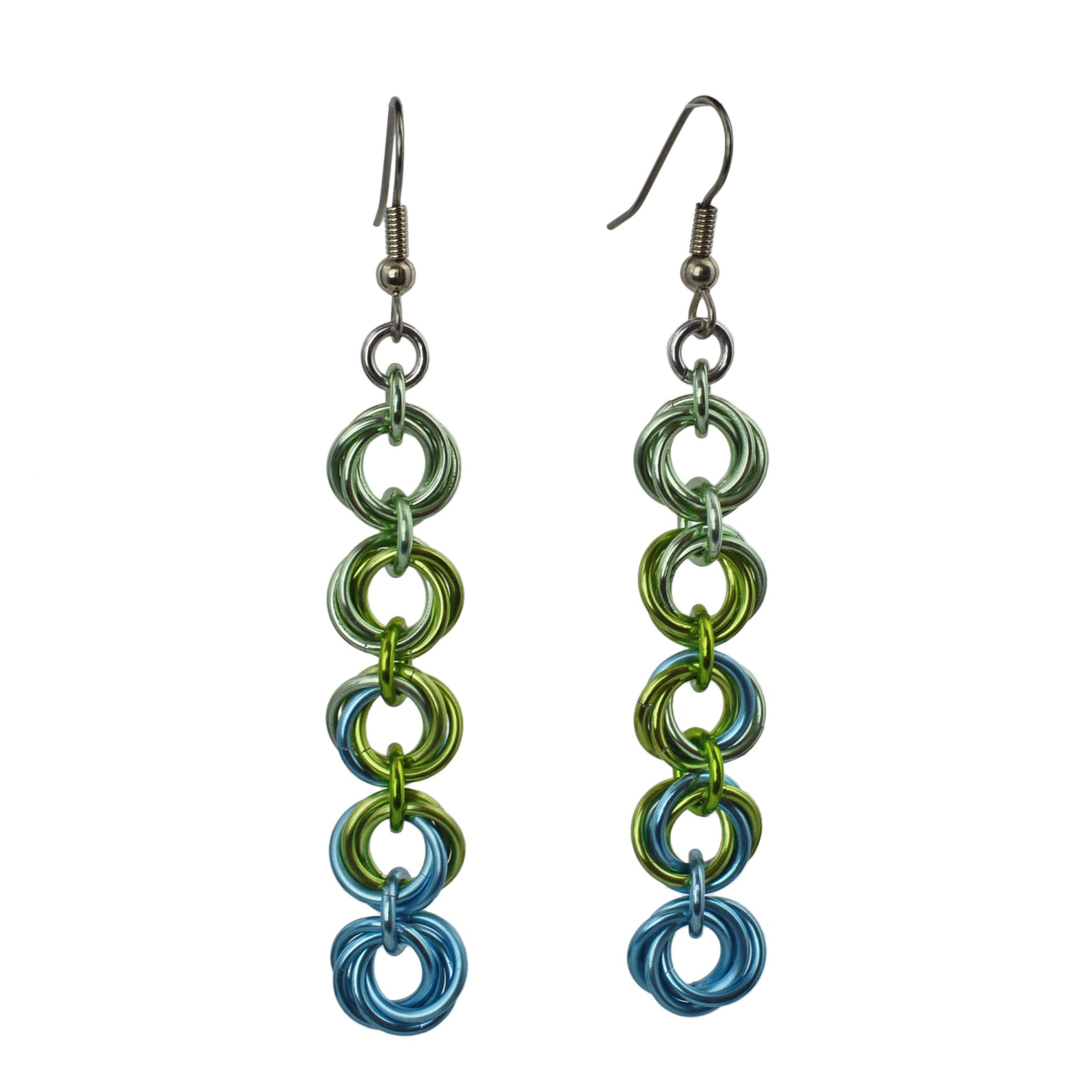 Steel Helix Earrings – Rebeca Mojica Jewelry