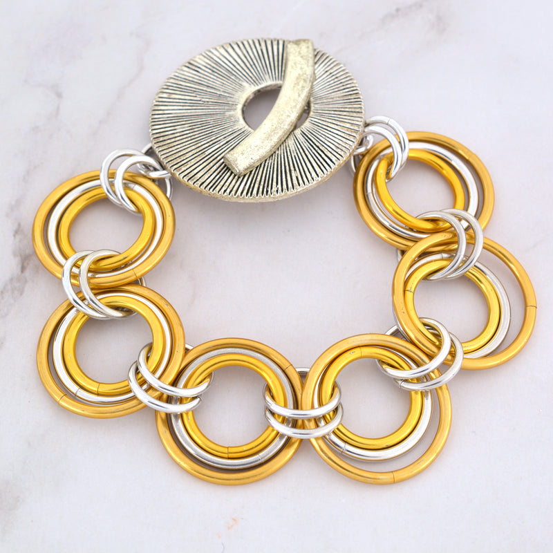 SALE: Concentric Circle Bracelet