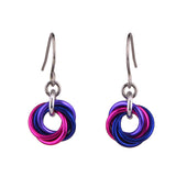 Bisexual Pride - Mini Knot Earring