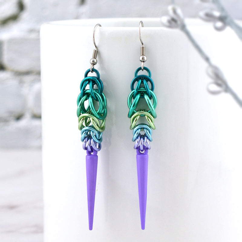 Neptunic Pride - Spike Earrings