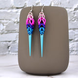 Omnisexual Pride - Spike Earrings