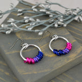 Bisexual Pride Hoop Earring