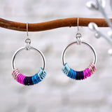 Omnisexual Pride Hoop Earring