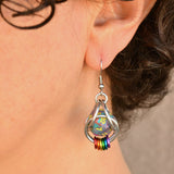 Rainbow Pride d20 Earring