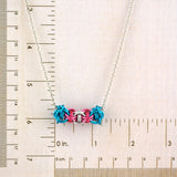 Transgender Pride Sliding Tube Necklace