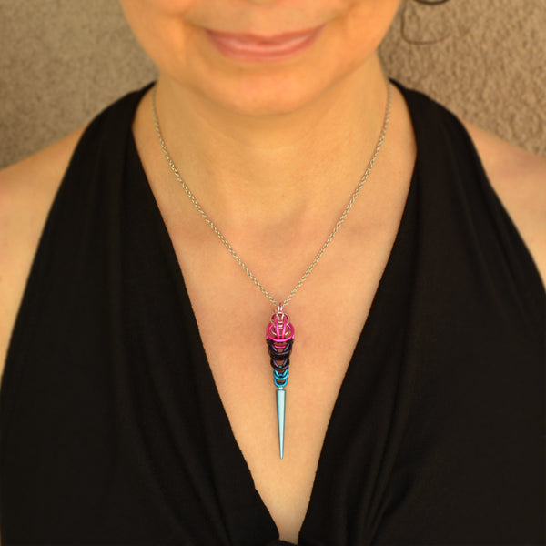 Omnisexual Pride - Spike Pendant