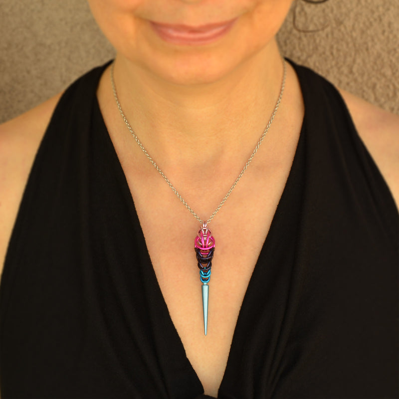 Omnisexual Pride - Spike Pendant