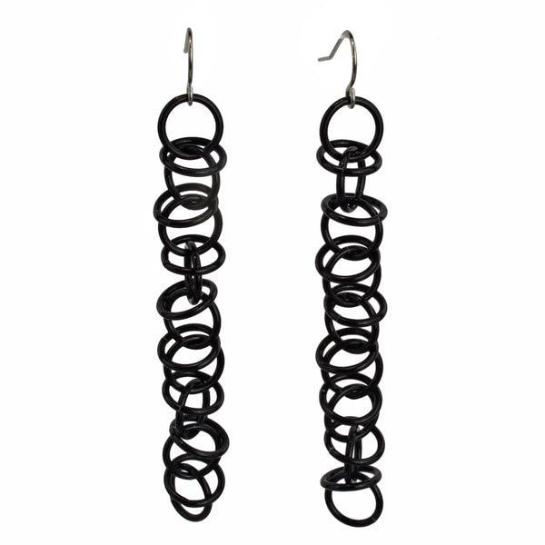 ClosJery Cross Chain Earrings for Men Women Black Silver India | Ubuy